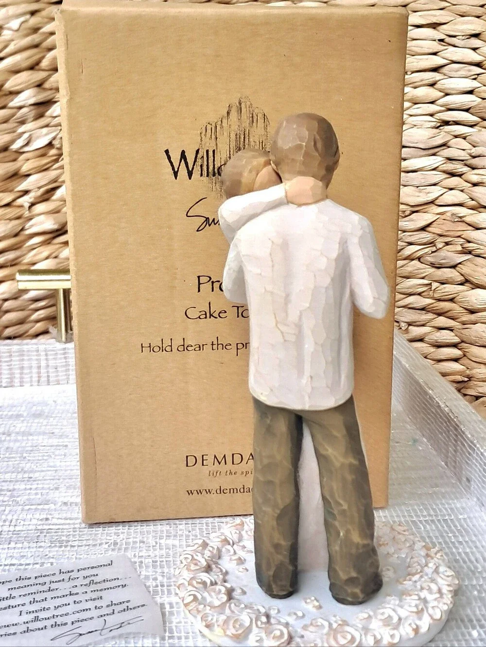 Willow Tree Wedding Cake Topper® Promise Figurine 6
